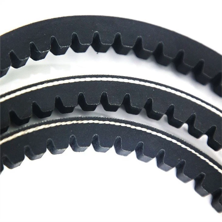 Classical raw edge cogged belts